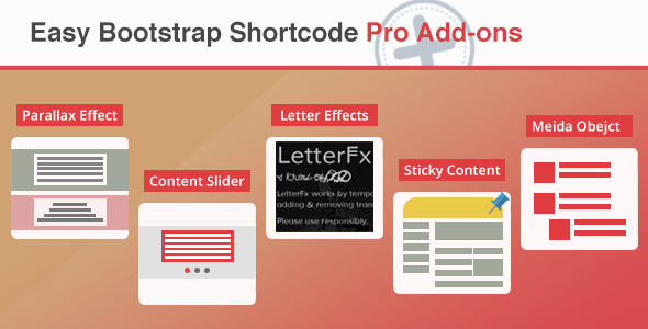 Easy Bootstrap Shortcode Pro Add Ons